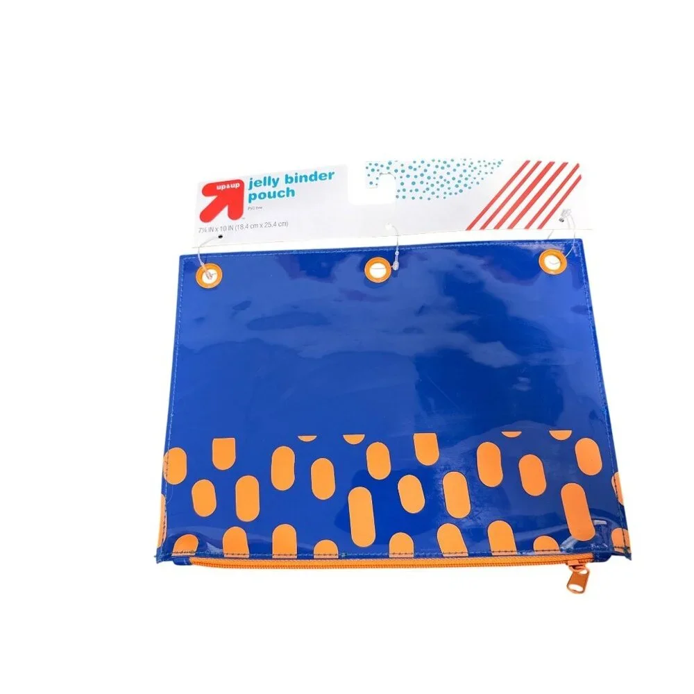 Up & Up Jelly Binder Pouch PVC-Free 7.25